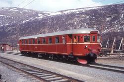 Utfluktstog for Norsk Jernbaneklubb med motorvogn BM 91H 02 