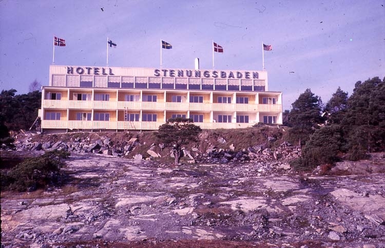 1963. Hotell Stenungsbaden, exteriör.
