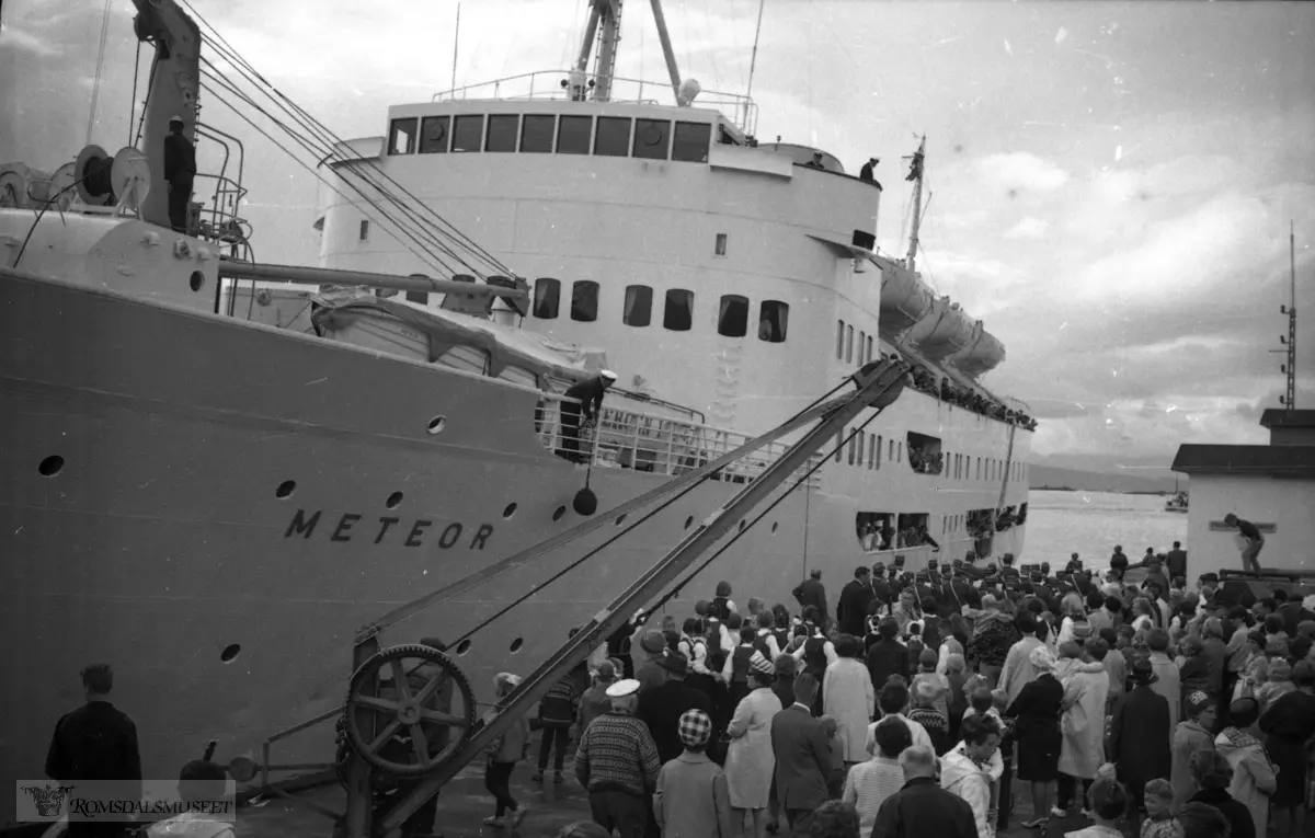 "1967" ."Meteor" på Moldefjorden.