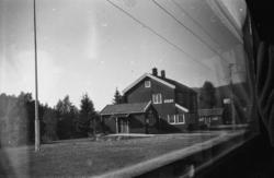 "1955"."Tur til Stavanger og Haugesund".Meheia jernbanestasj