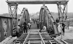 «Bygging av Fetsund nye jernbanebru (1916? jfr. nr. 38)»