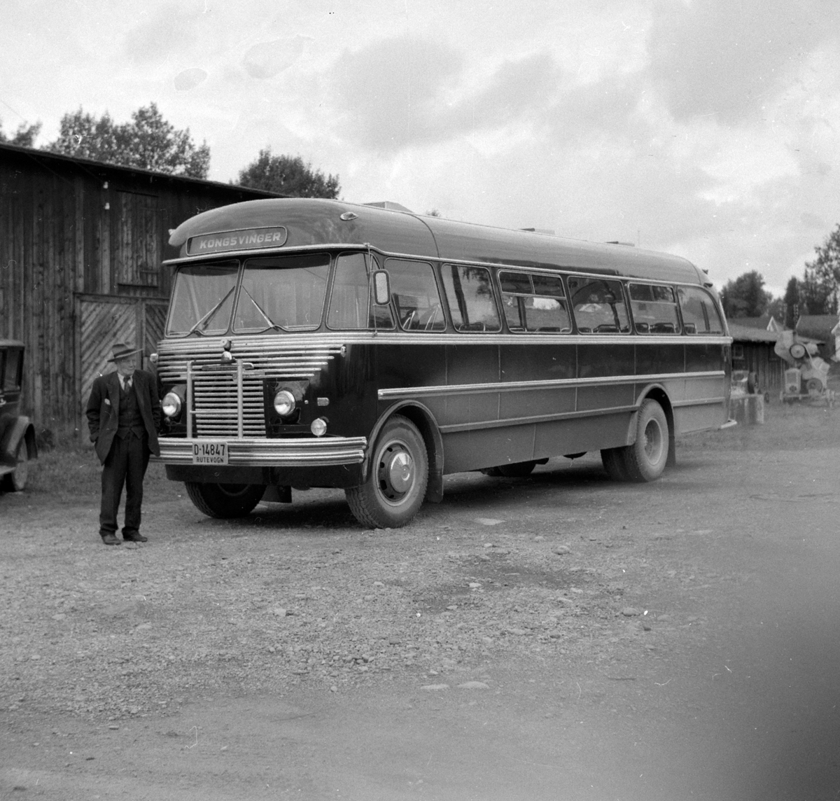 Buss, Rutevogn, D-14847, "Kongsvinger"