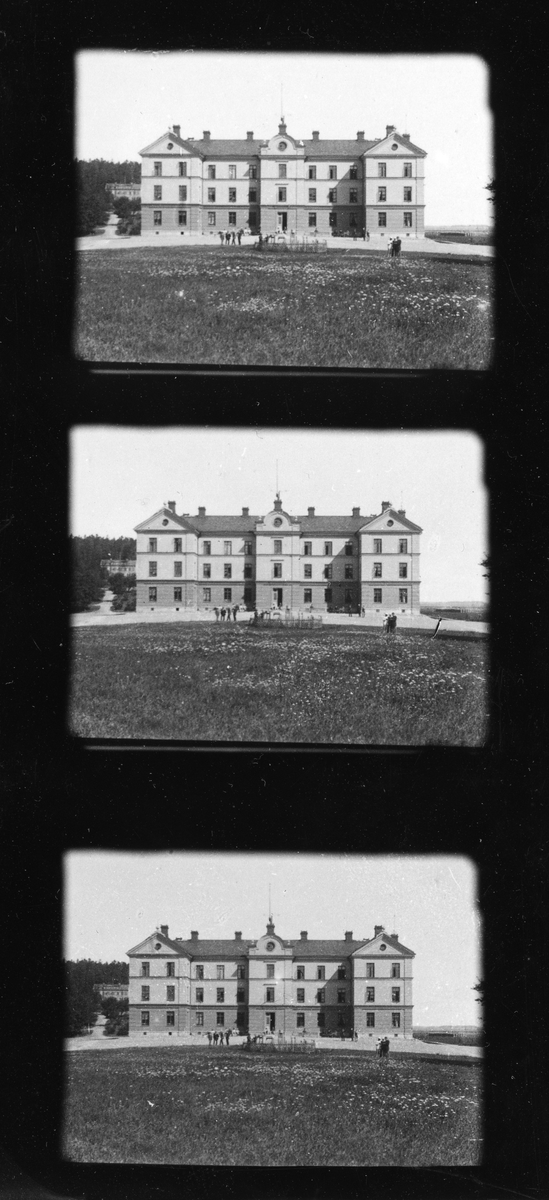 Läroverksbyggnaden "Kåken" vid Ultuna lantbruksinstitut, Uppsala 1900