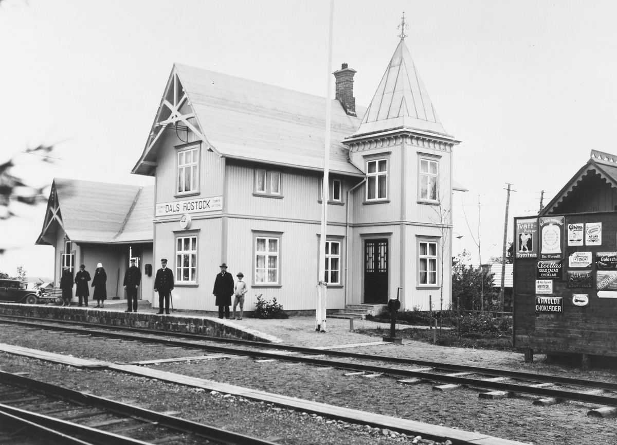 Dals Rostock stationshus.