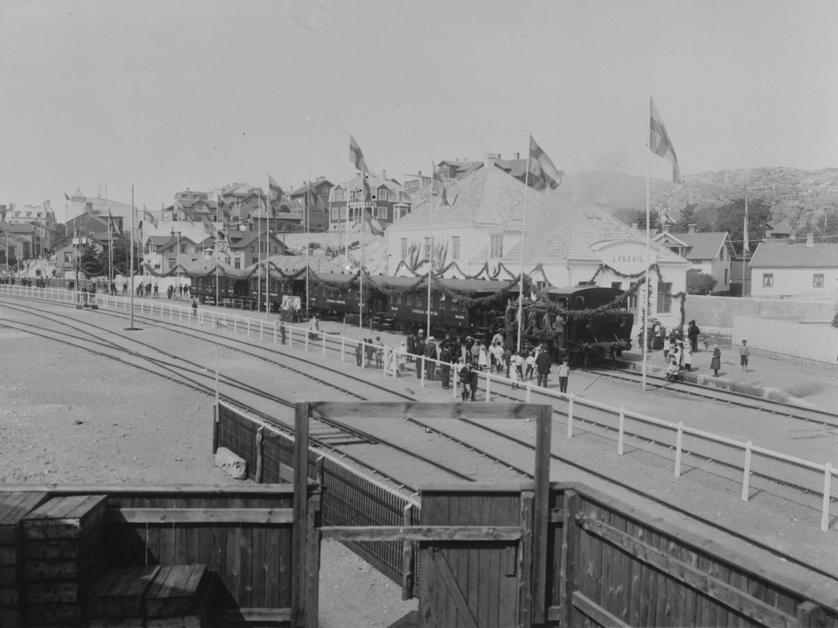 Lysekilsbanans invigning  14 juni 1913