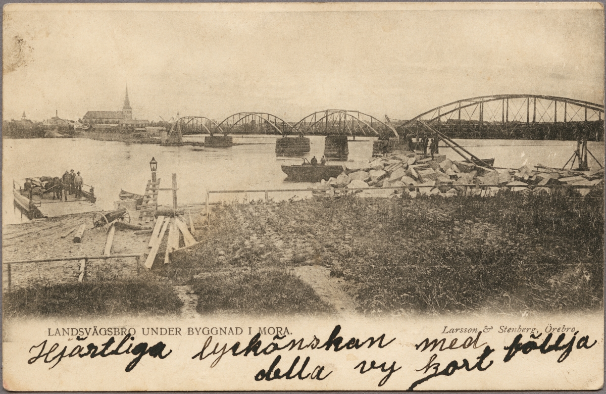 Badstubacksbron i Mora färdigställd 1903.