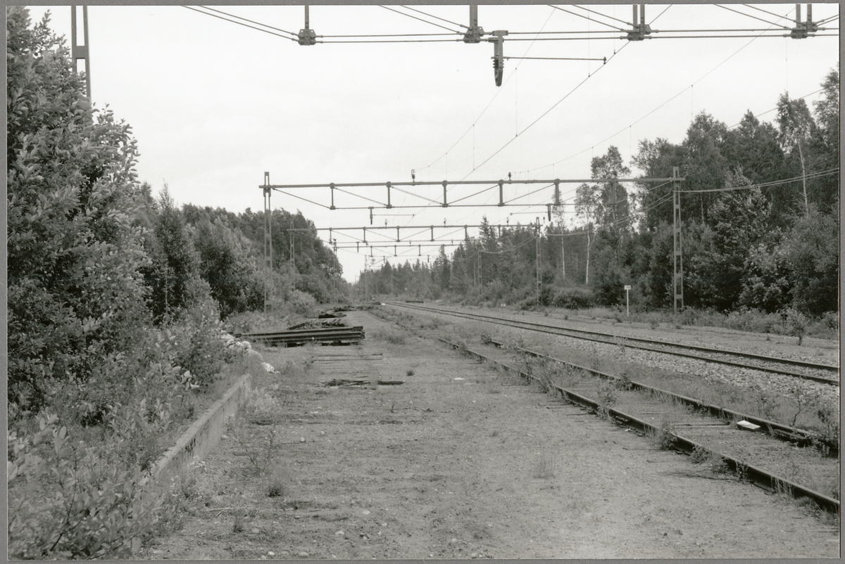 Bangård vid Geijersdal station.