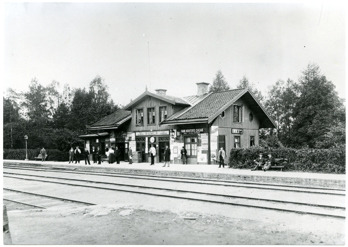 Kumla station, 1888.