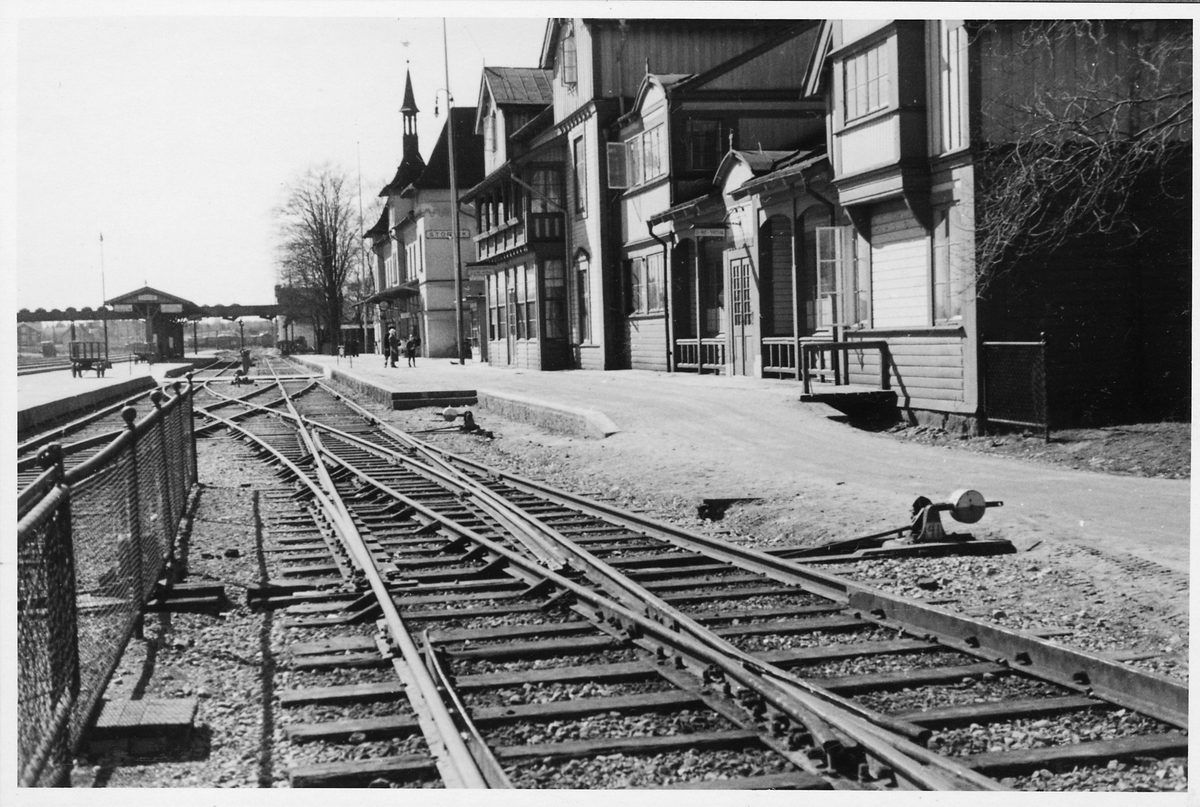 Storviks järnvägsstation. - Järnvägsmuseet / DigitaltMuseum