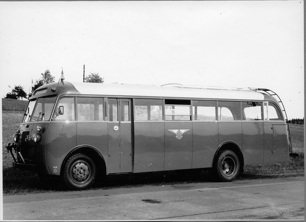 Trafikförvaltningen Göteborg - Dalarne - Gävle, GDG buss 168. Volvo Buss.