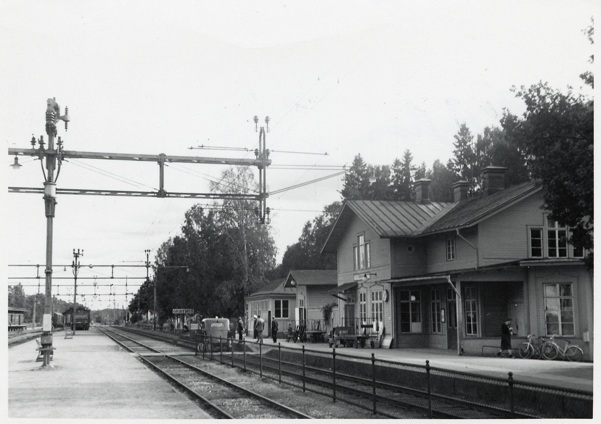 Örbyhus station, gamla stationshuset.