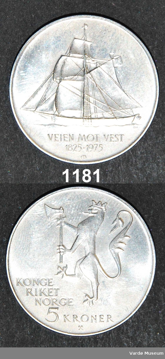 5 Krone jubileumsmynt Norge