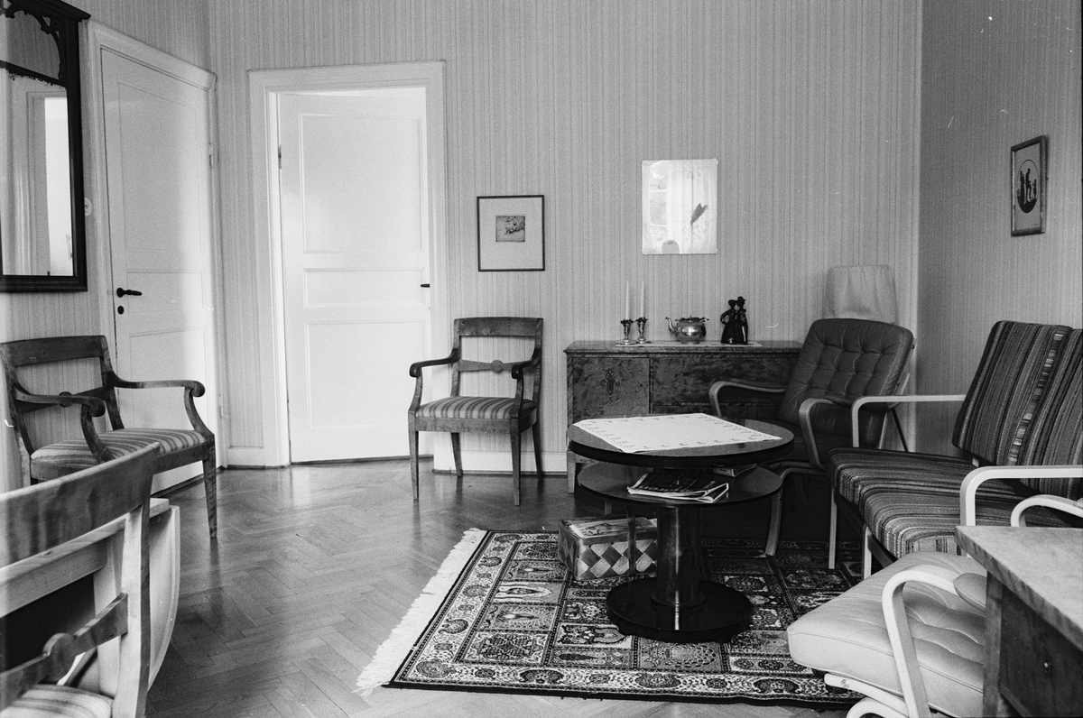 Före detta föreståndarinnans bostad, nedre botten, Gillbergska barnhemmet, Sysslomansgatan 37 - 39, Uppsala 1986