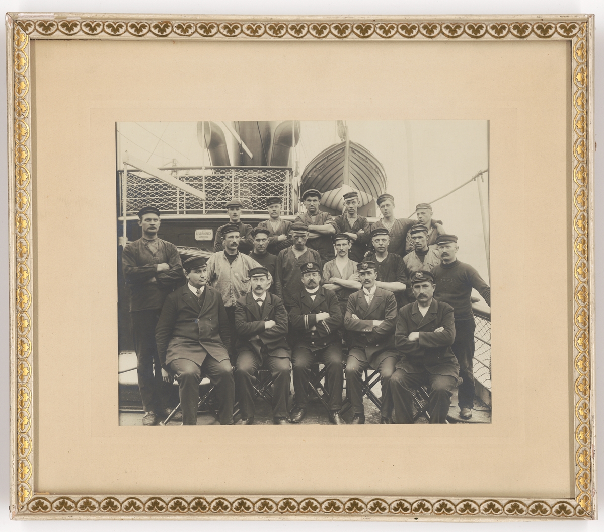 Besättningen på Aeolus 1911.