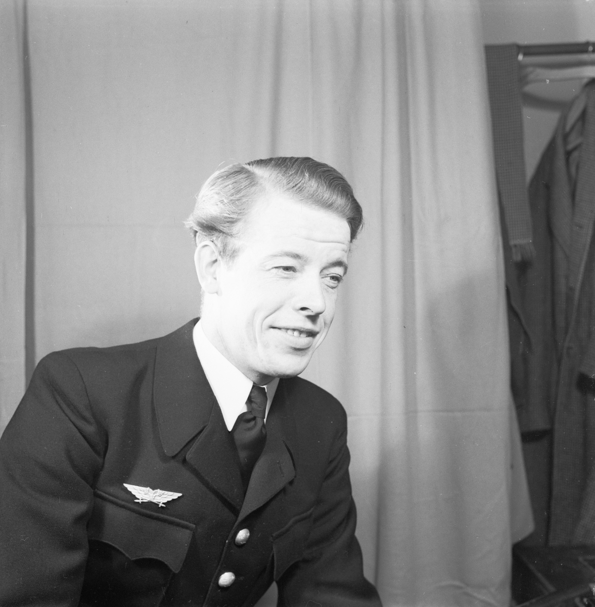 Carl-Oskar af Uhr, Uppsala, januari 1948