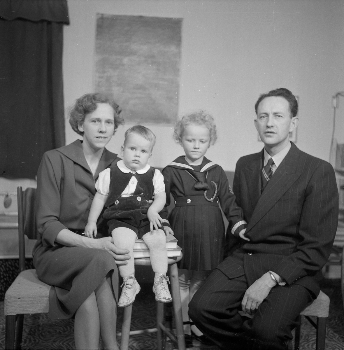 Odd Støren Castberg med familie