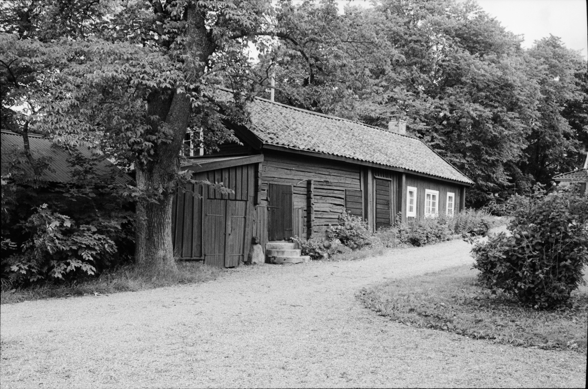 Ekonomibyggnad, Görlinge, Biskopskulla socken, Uppland 1960
