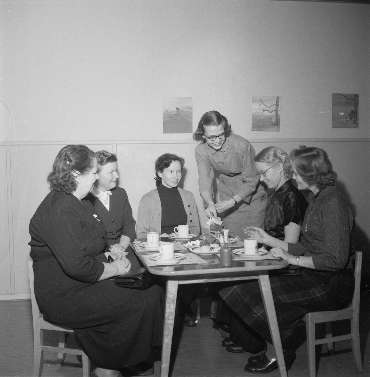 Lekskola, föräldramöte, Uppsala 1954