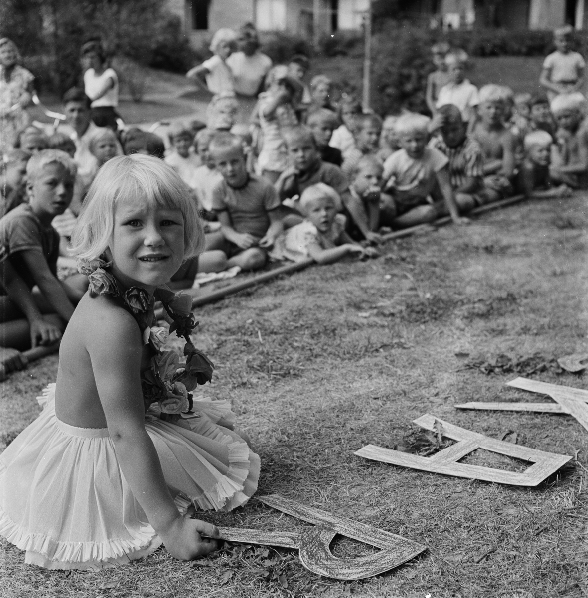 Parklekarnas varité, Sala backe, Uppsala, augusti 1956