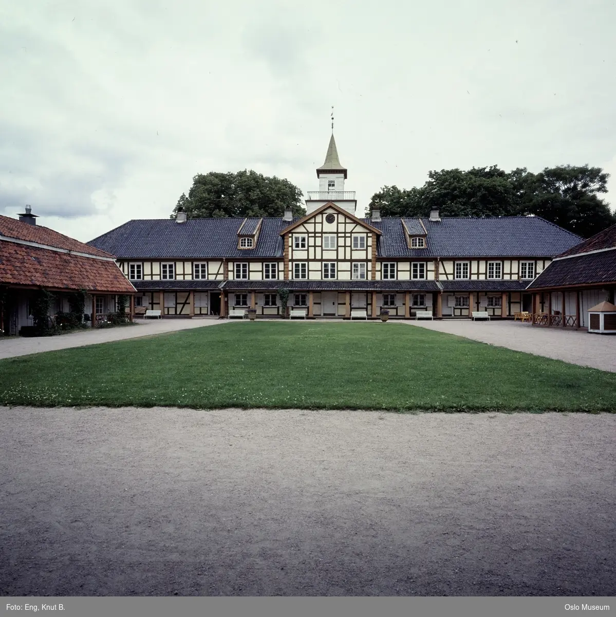 Frogner hovedgård, Oslo Bymuseum, gårdsplass