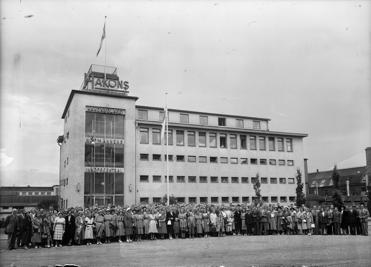 Finska köpmän vid Hakonbolaget, Uppsala 1950
