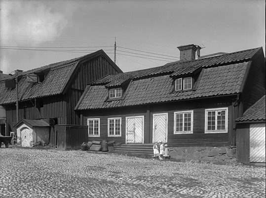 Bomanska gården, Västerås. Färdestuga.