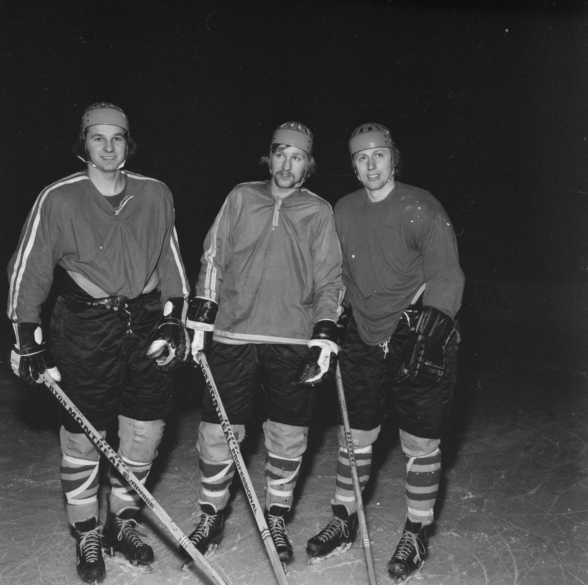 Tierps målfarligaste trio, Uppland, februari 1972