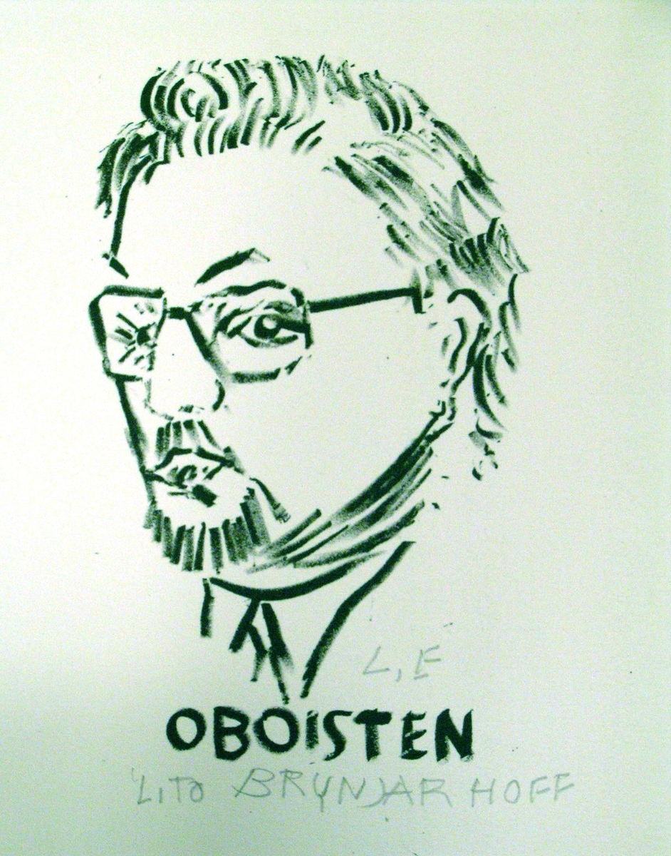 Oboisten [Grafikk]