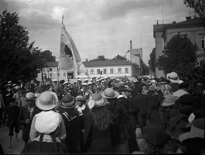 Paul Anderssons studentexamen, Västerås. 1914.
