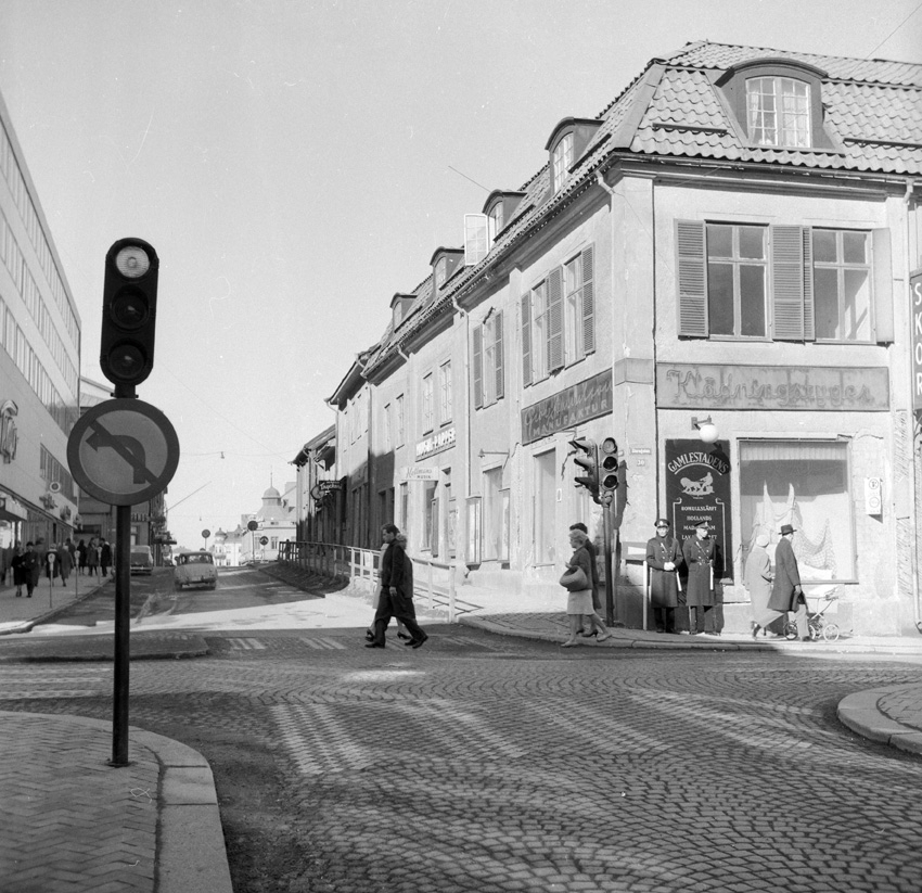 Korsningen Vasagatan/Stora gatan, Västerås.