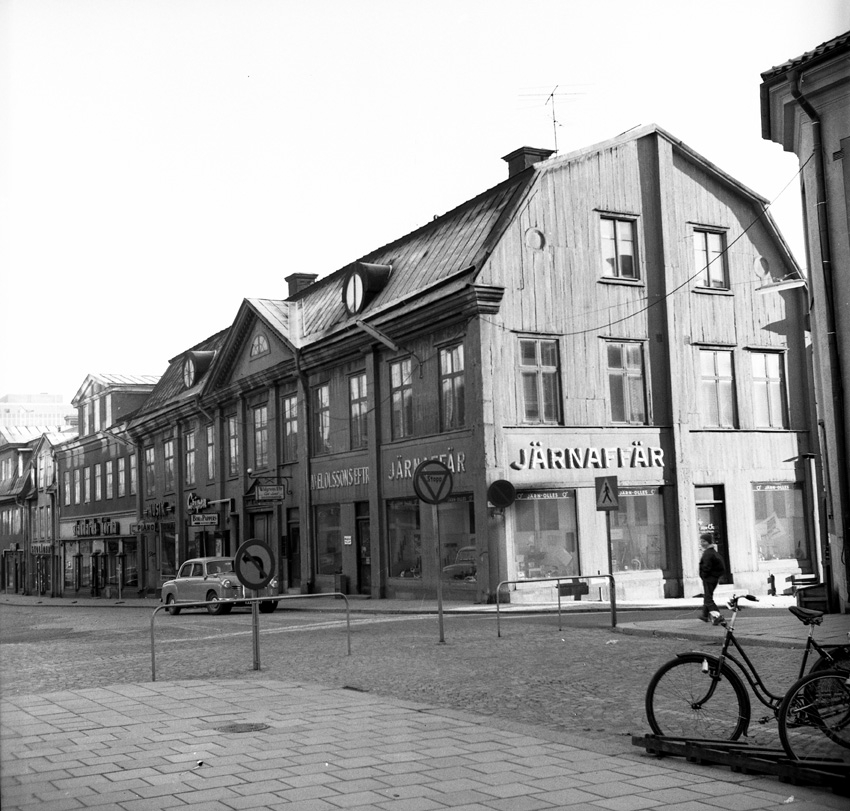 Korsningen Stora gatan/Vasagatan, Västerås.