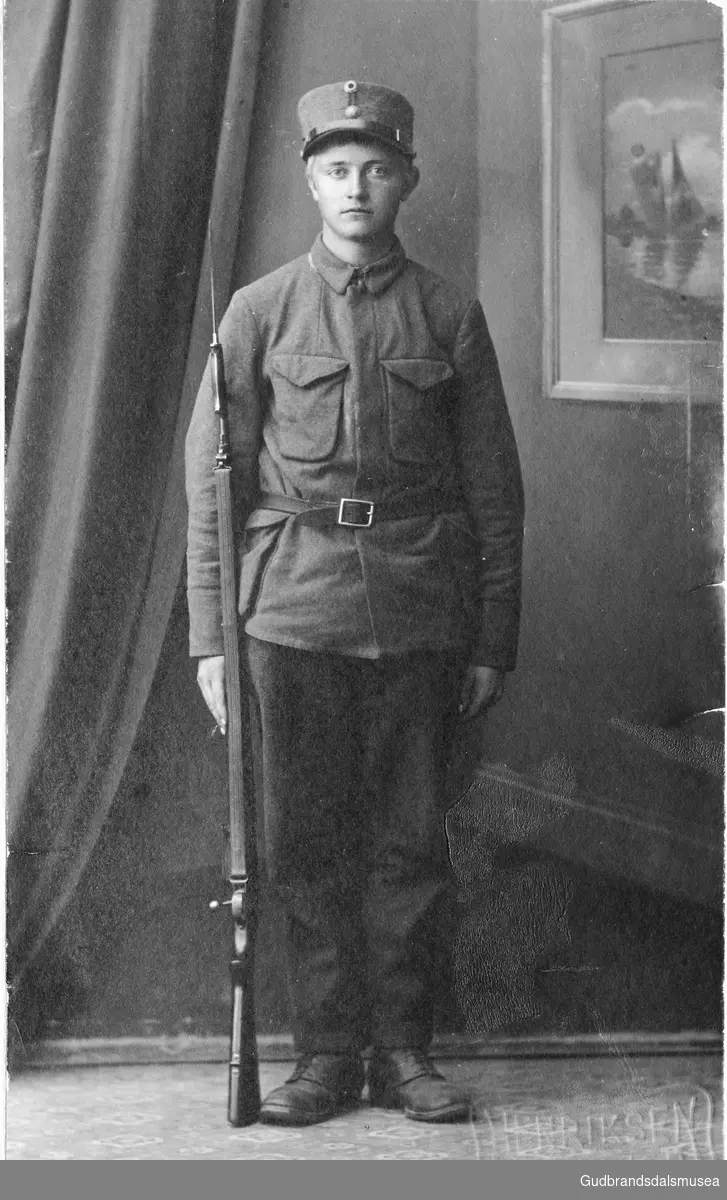 Hans Lund, Bakve (f. 1897) som soldat