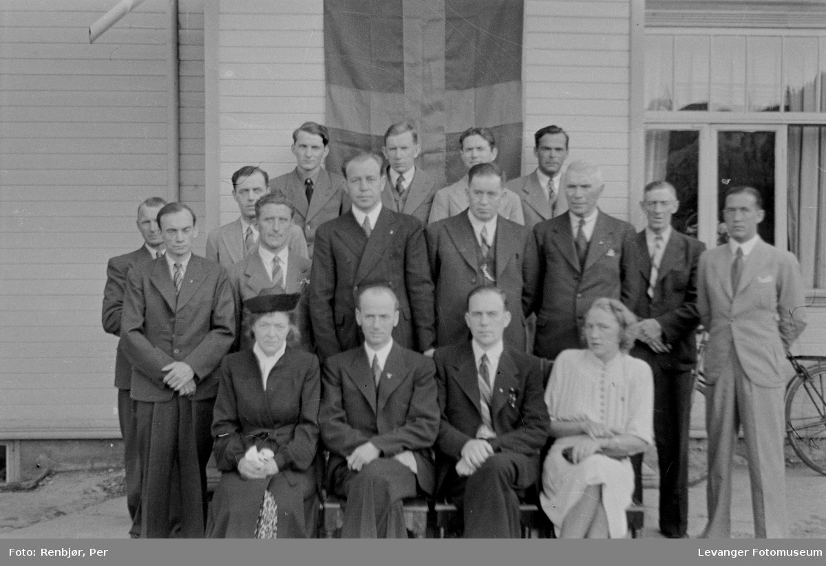NS-møte på Salaters Pensjonat, Levanger juni 1941
