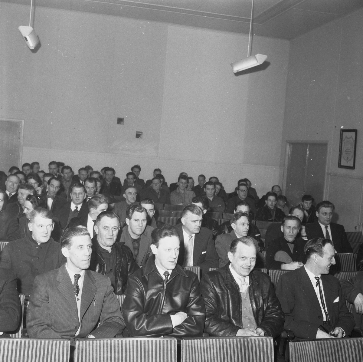 Gruvkonferens i Ställberg. 
9 februari 1959.