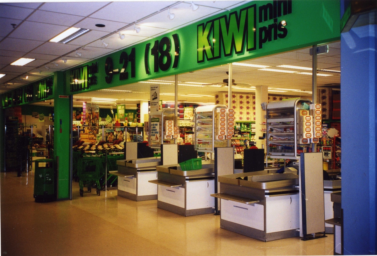 Kiwi-butikken i Bergfoss-senteret