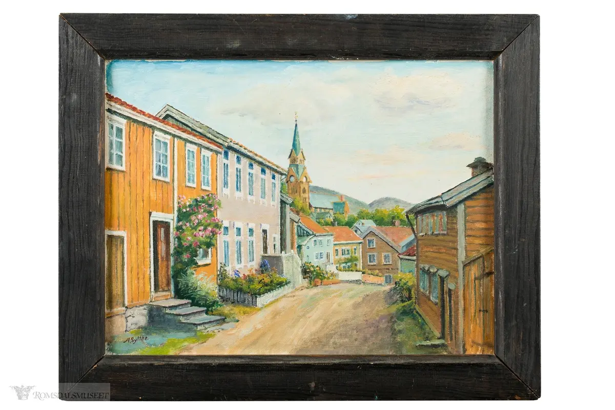 Gatebilde fra Myrabakken i Molde