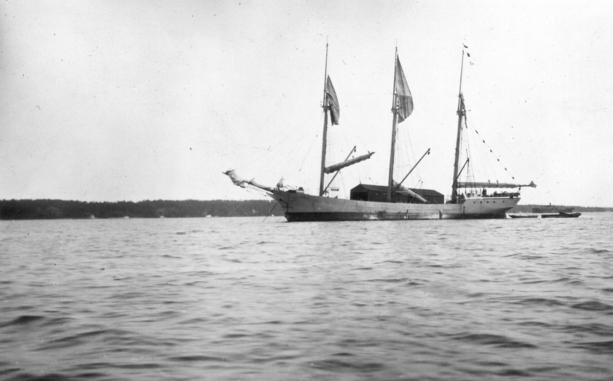 Skuta på Gävle redd 1919.