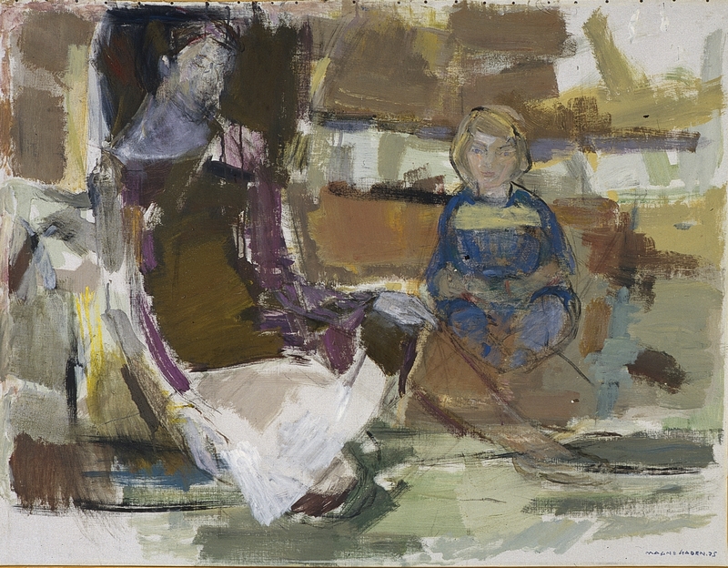 Mor og barn [Maleri]