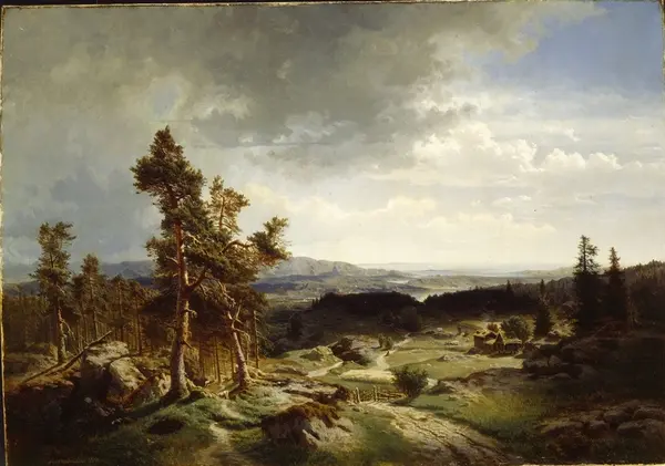 Furuskog [Maleri]