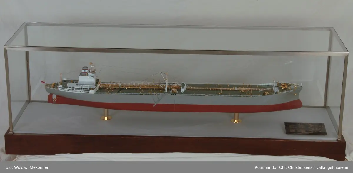 Modell av skipet THORSKOG
