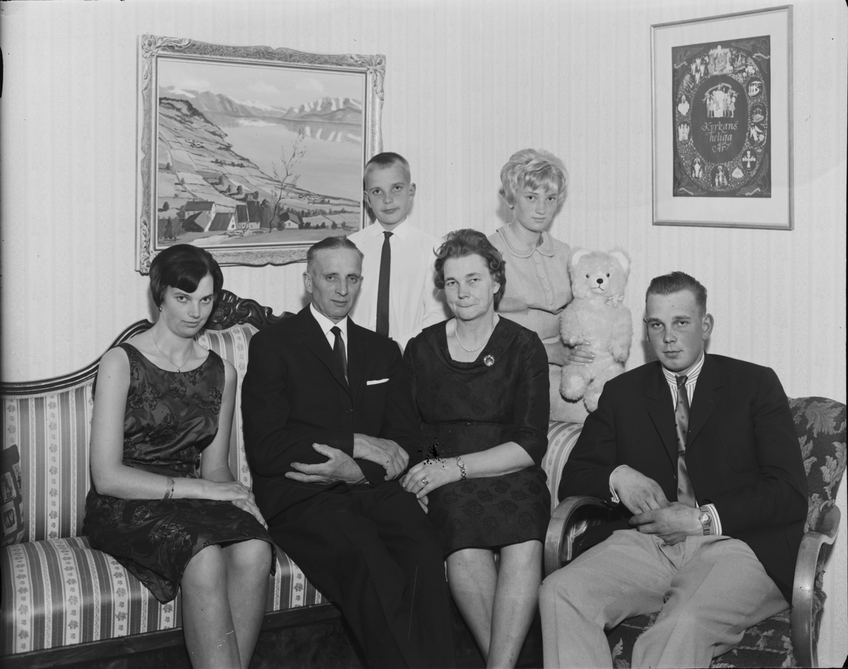 Familjen Pettersson i hemmiljö, Däcksta, Uppland