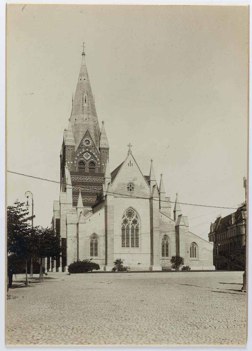 Nikolaikyrkan från öster. År 1903