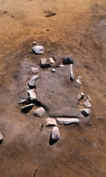 Stensättningen G3 på gravfältet RAÄ Barnarp 171, L1971:1158 