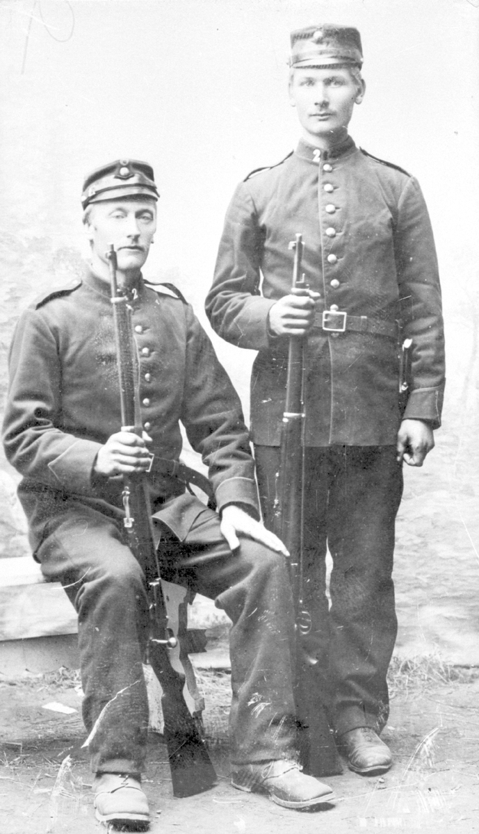 Jul Robøle og Ola Koljordet i 1905