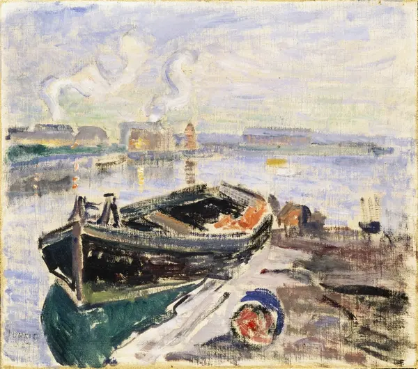 Ved Hamar [Maleri]
