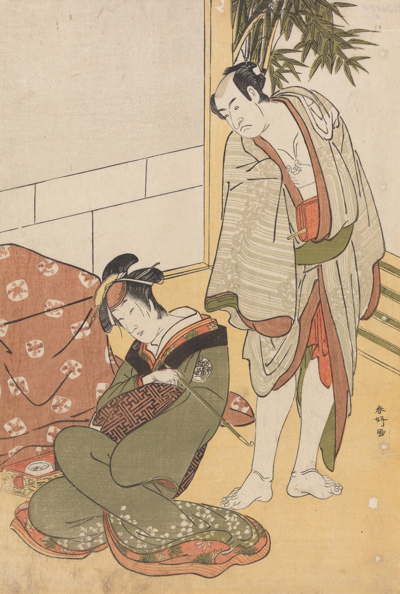 Ickikawa Monnosuke II og Nakayma Tomisaburô I i roller [Grafikk]