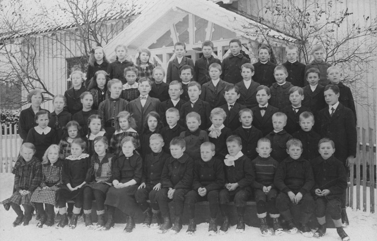 Elever ved Kloppa skole (Bjerke)