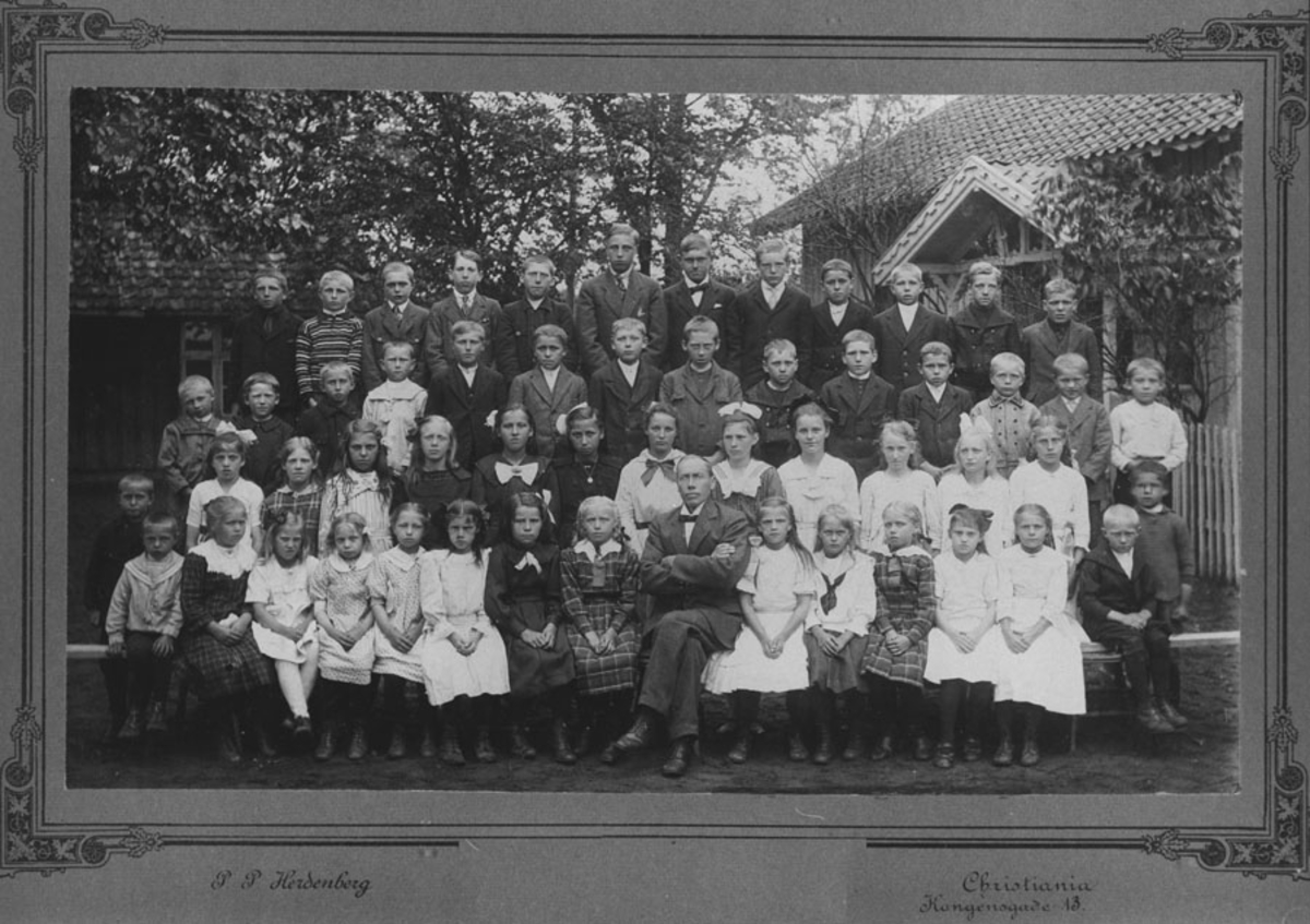 Elever ved Kloppa skole (Bjerke)