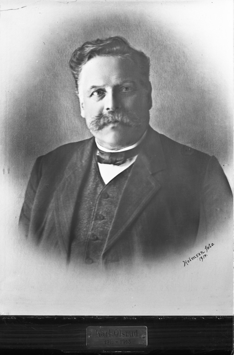 Ordfører? Karl Olsrud 1911-1913.