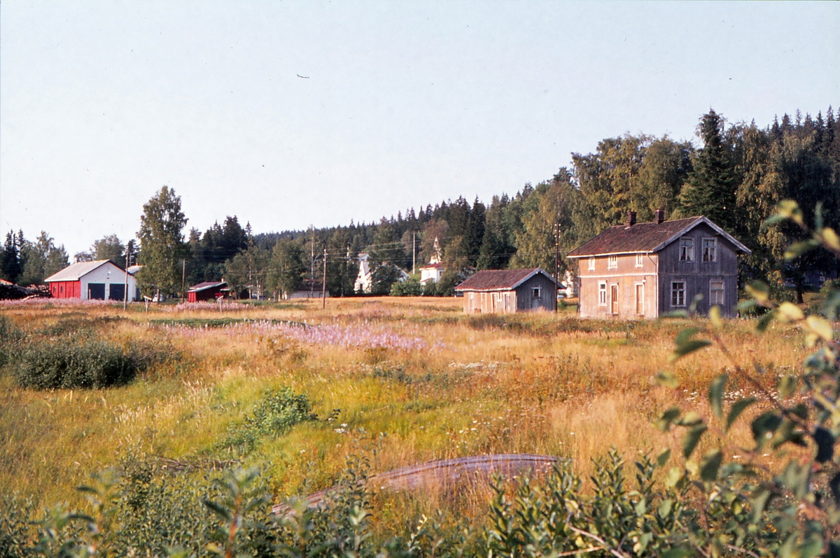 Ved Skulerud stasjon 14 år etter nedleggelsen.